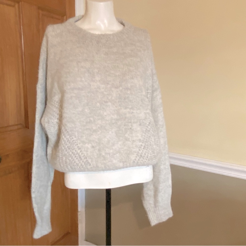 Madewell Wool Blend Chunky Knit Sweater
